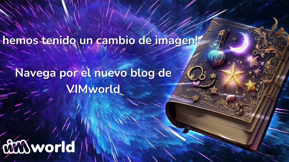 Vimworld_SP's tweet photo. ¡El blog de #VIMworld ha sido renovado y actualizado!

Nueva sección para la cobertura de #VIMworld con prensa externa 'VIMworld in the News' 📰

Mayor facilidad para navegar por las entradas más antiguas del blog 🔄

Visita nuestro blog y mantente informado con todo lo relacionado al universo @VIMworldGlobal & @Nufinetes:
https://t.co/9CBHmeD9DI

#VIMnoticias