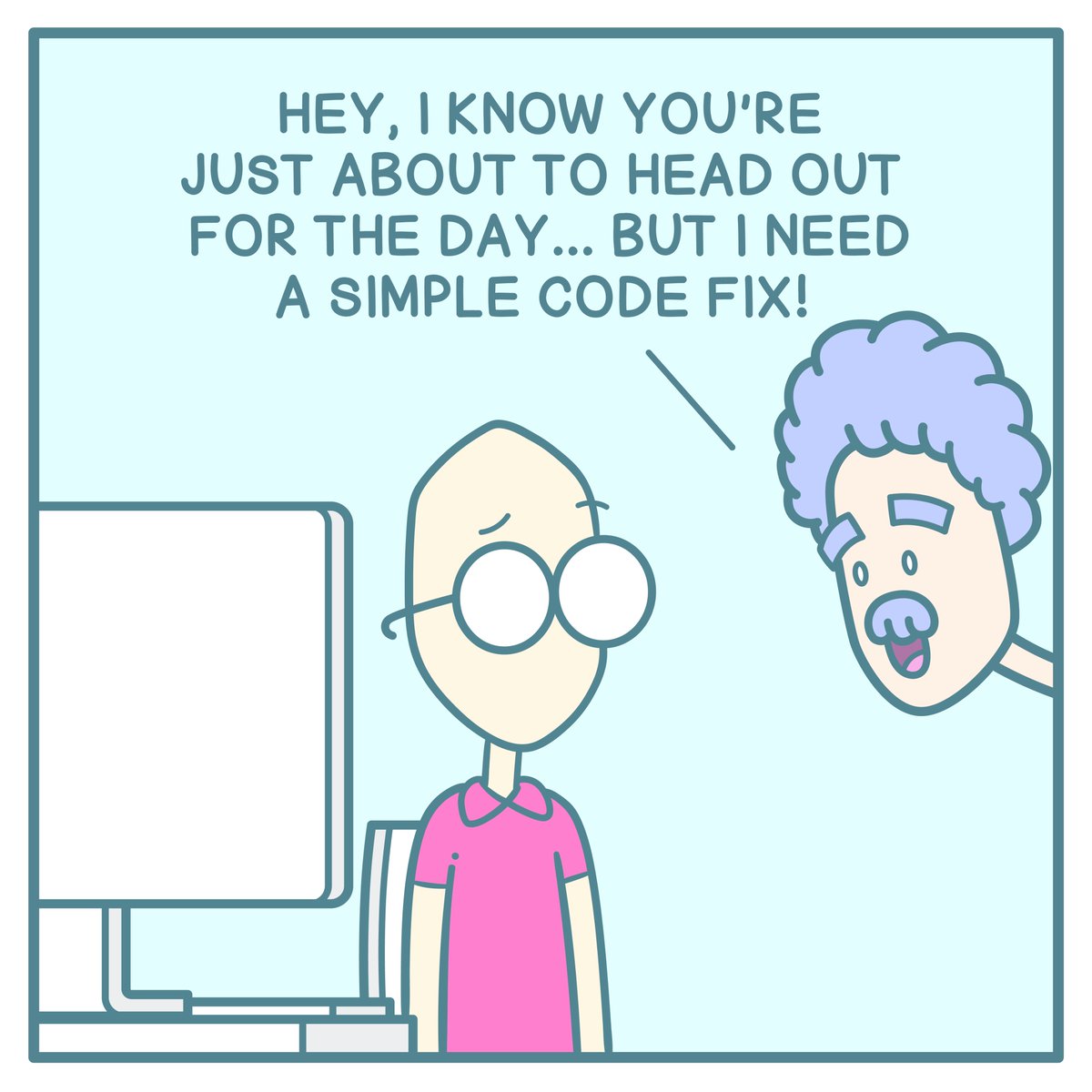 CrystallizeAPI's tweet photo. Simple Code Fix
https://t.co/VYxfAdYBvo

#webcomic #devcomic #fridayvibes https://t.co/PTUP2OUuaE