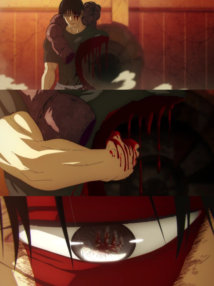 anime_shots's tweet photo. TOJI FUSHIGURO WAS DEFEATED https://t.co/KqfhinHrwW