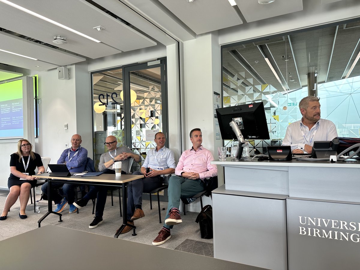 It’s inspiring to hear there is an appetite for a new approach to #NHS digital transformation from current and aspiring CIOs! Reflecting on #summerschools and the panel with <a href="/__hutch/">Mark Hutchinson</a>, <a href="/andywilliams78/">Andy Williams</a>, Debbie Loke, @philhollandnhson #DHSS23