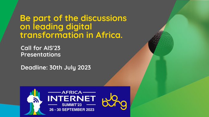 AfNOGWorkshops's tweet photo. It isn't too late to be part of the discussion.
Submit your presentation and share your expertise with us!
Don't miss out on the opportunity to shape the future of the internet in Africa.
Submit here: https://t.co/gzWBcdzPbv
#AIS23 #AfNOG https://t.co/xzDyYzPol6