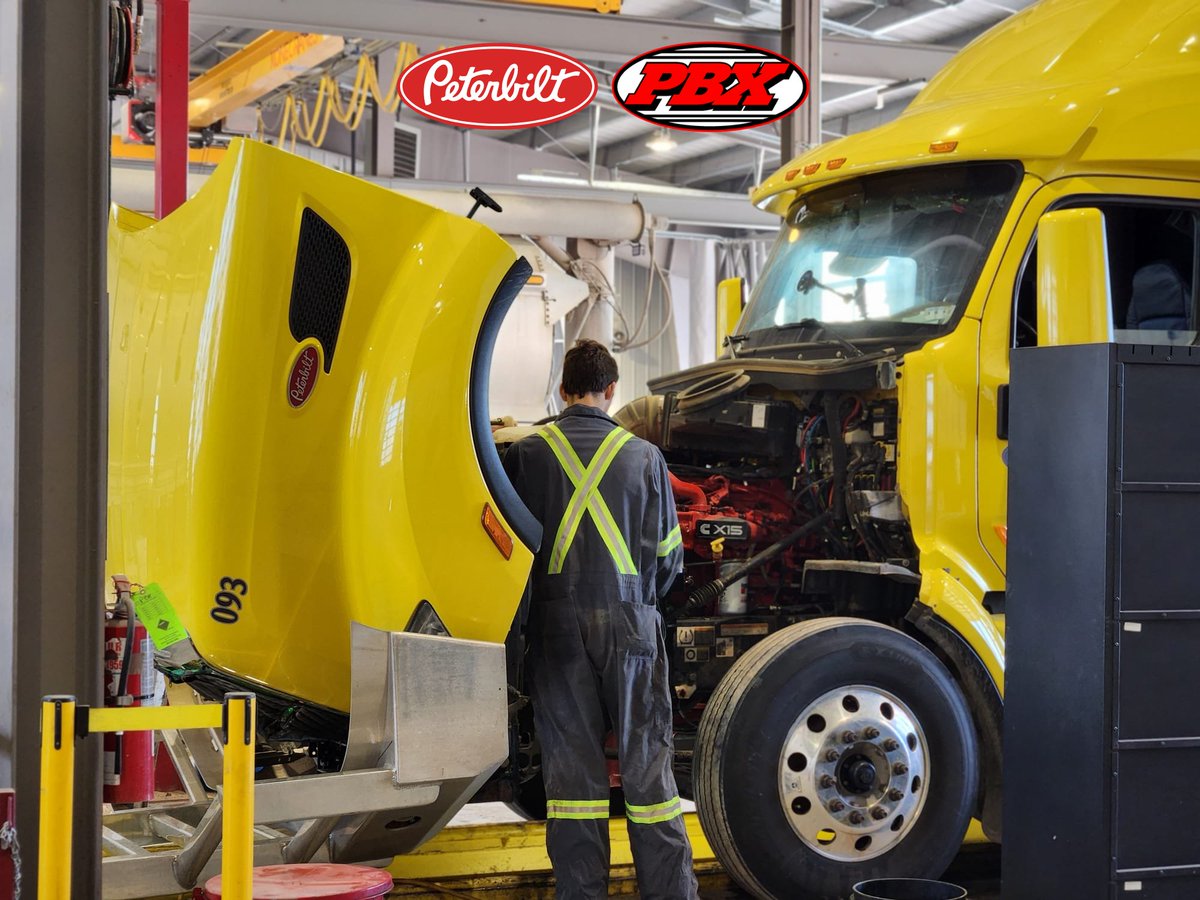 PBXTRUCKSERVICE's tweet photo. Reviving this radiant Yellow Peterbilt with some TLC! Witness the magic as our skilled tech Adrian works diligently to ensure this powerhouse keeps conquering the open road with unmatched brilliance!
#truckers #TruckDriver #peterbilt #pbxtruckservice #Canada #logistics #Truck https://t.co/9tzK4O46NF