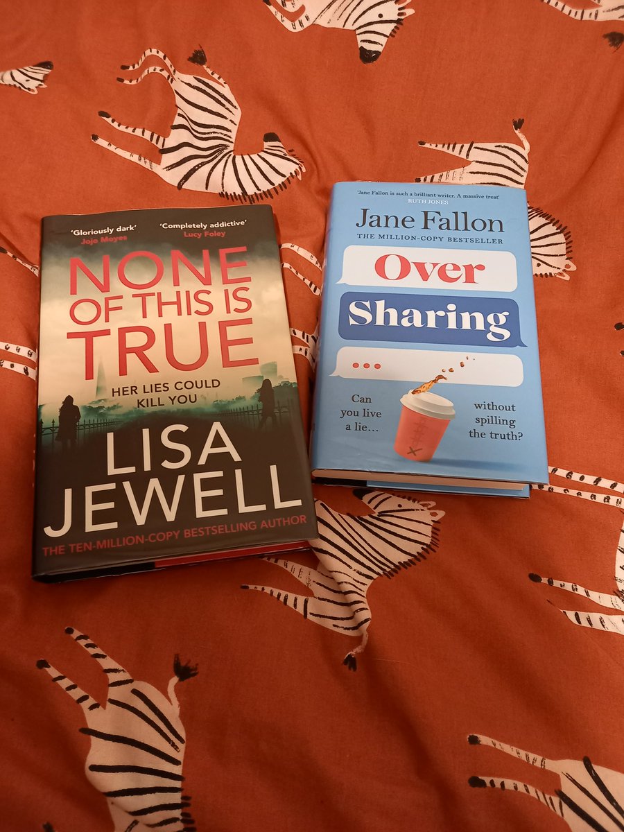 New books by two of my fave authors 😁😁 <a href="/JaneFallon/">Jane Fallon</a> <a href="/lisajewelluk/">Lisa Jewell</a>