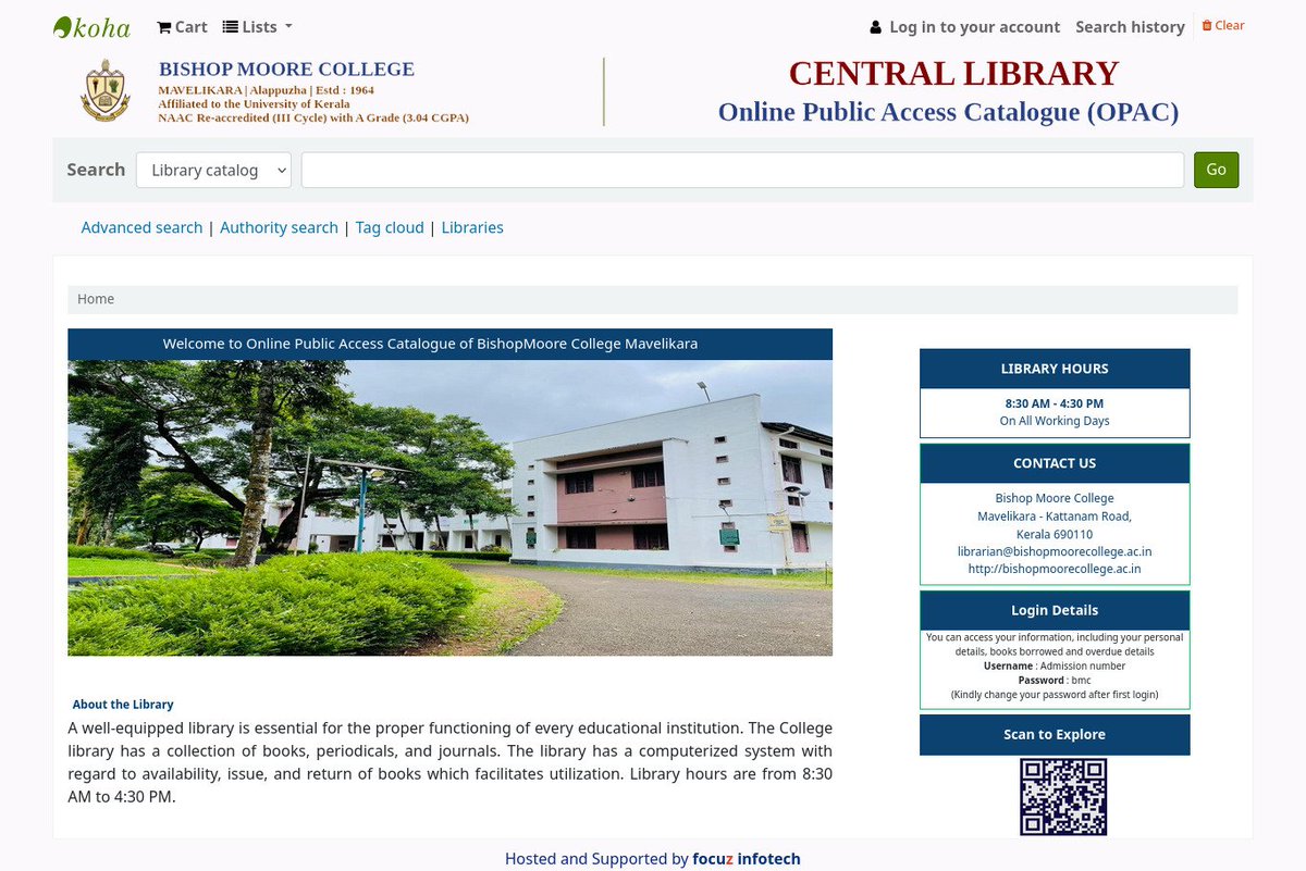 KohaGuru's tweet photo. Koha software provided by Focuz Infotech offers efficient cataloging and streamlined circulation making it easier for students faculty &amp; staff to access the complete data available in their library.📚

#Librarymanagement #Innovation #koha #librarian #Kohasoftware #Focuzinfotech https://t.co/YEF0iQgERE
