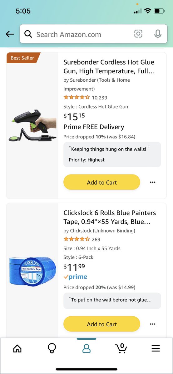 BeckyKurkowski's tweet photo. Most wanted list drop!✨

The hot glue gun for hanging things on the wall! ❤️

✏️4th year teacher
✏️2nd year in Kindergarten
✏️Public School
✏️Illinois
Any help on my list is appreciated❤️

#clearhthelist #AdoptATeacher 
#teachertwitter @amazon 

https://t.co/d1WtiW1j5o https://t.co/cWeGK35JiL