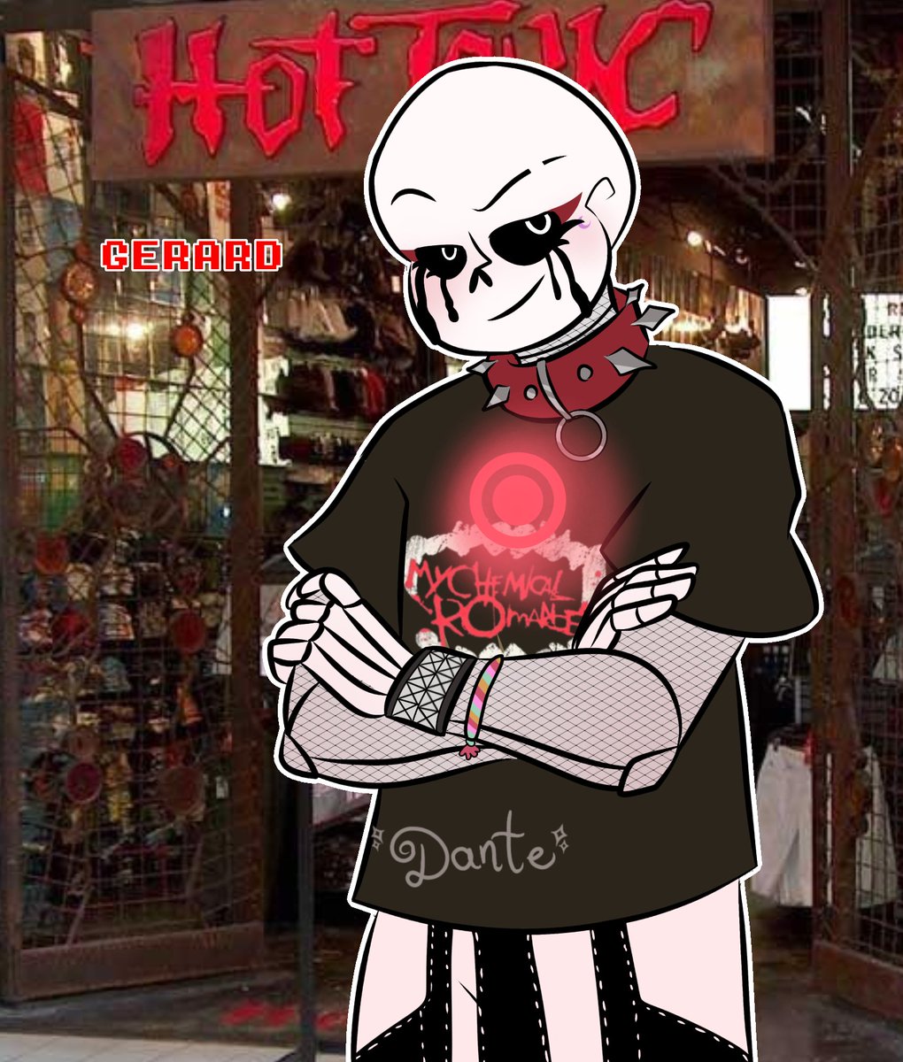 dante_doesart's tweet photo. I only just noe noticed I posted his sketch on the wrong account, whoops
Anyway, here's our yearly Gerard
Malltale by @/withtheworms and @0netype
#malltale #killersans #kcrm #utau #utmv #sans #undertale https://t.co/X84XprELl3