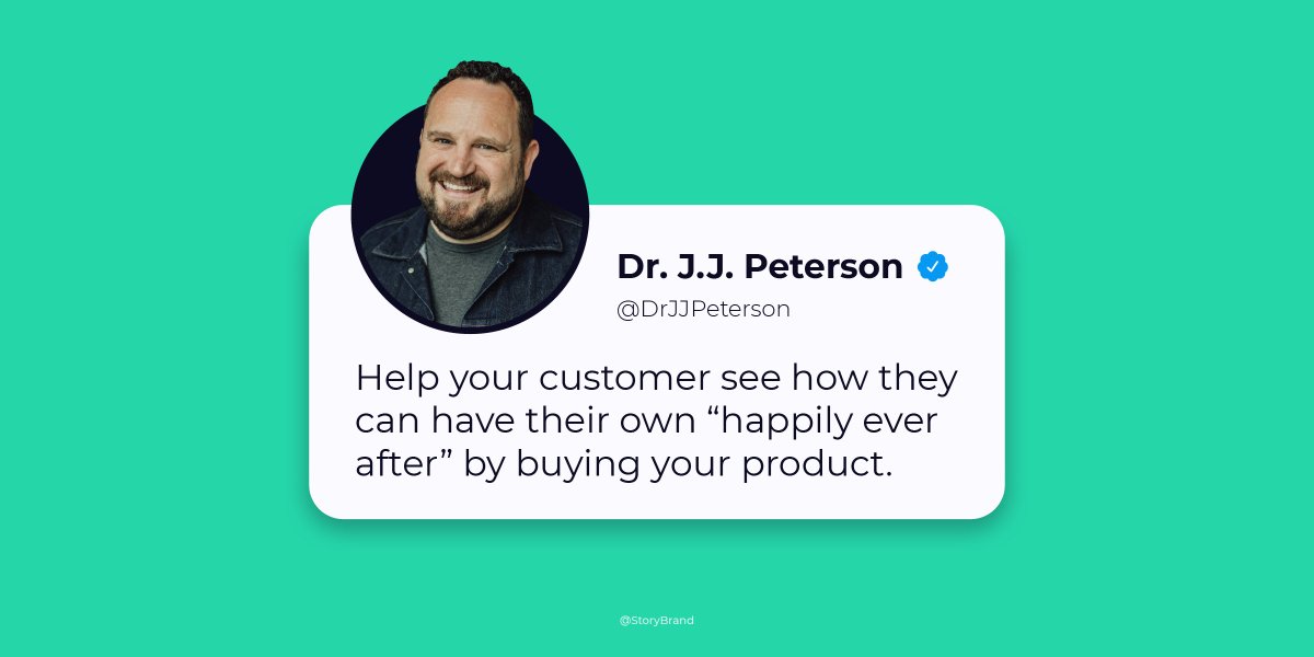 One of the biggest mistakes marketers make is they don’t talk about their customers’ success.

Your customers don’t automatically realize that buying your product will solve a problem, make their pain go away, and help them survive and thrive! ✨