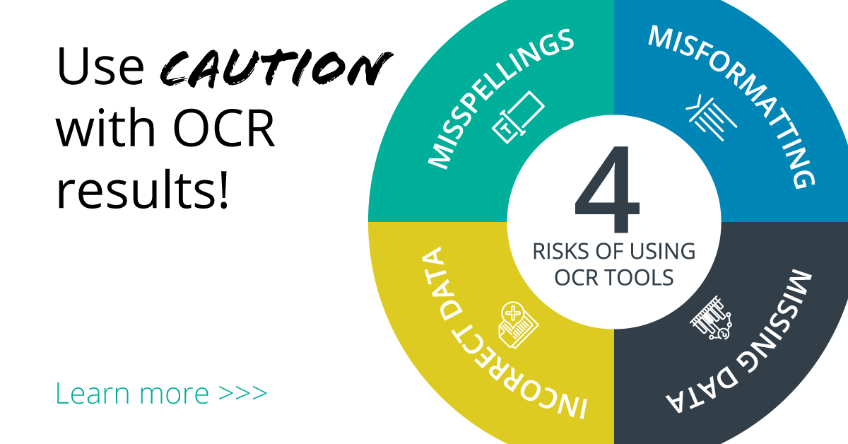TheAuditGroup's tweet photo. OCR may expedite data extraction, but it also demands vigilance against potential errors. Read more in our new blog: https://t.co/5h6Z9K1qF7
#tagtips #HealthcareSupplyChain https://t.co/XFrkqyCMdL