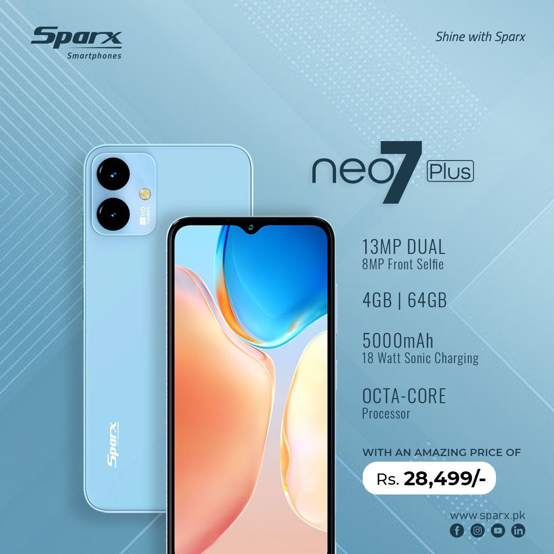 ssajidalam's tweet photo. #Sparx #new #model #comingsoon 
#neo7plus #4GB #64GB https://t.co/G9t7zrzz28