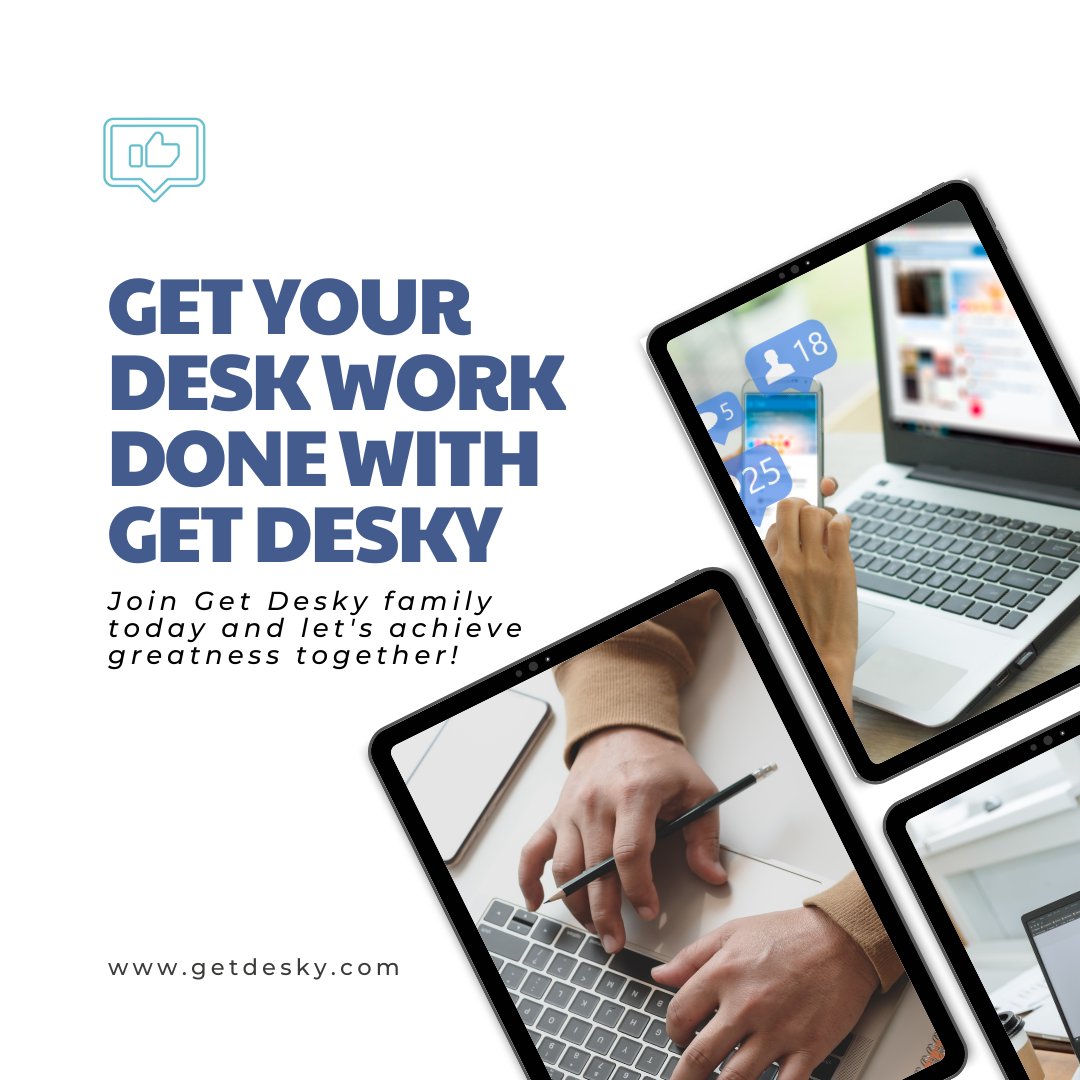 DESK WORK DONE WITH GET DESKY

📚 Boost your productivity with our powerful tools.
🗓️ Stay organized and never miss a beat.
💻 Embrace efficiency with Get Desky!

Say goodbye to desk clutter and hello to success! 🔥

#GetDesky #Productivity #Success