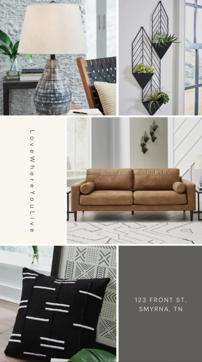 Spruce up your space with a new addition! Our home decor and furniture will make you love where you live. #NashvilleFurniture

🕰️ Tuesday-Friday 12-6
Saturday 10-5
Sunday 1-5

💻 ThornhillHome.com 24/7