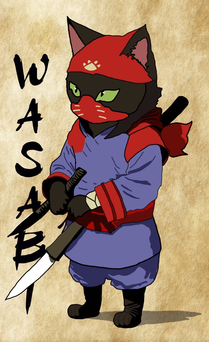 cataclysmgame_'s tweet photo. A massive thank you to our wonderful friend @AlekseyIva93202 for gifting us with this incredible masterpiece featuring Wasabi! 🥷🗡

#fanart #cataclysmgame https://t.co/XRZzC0YKhu