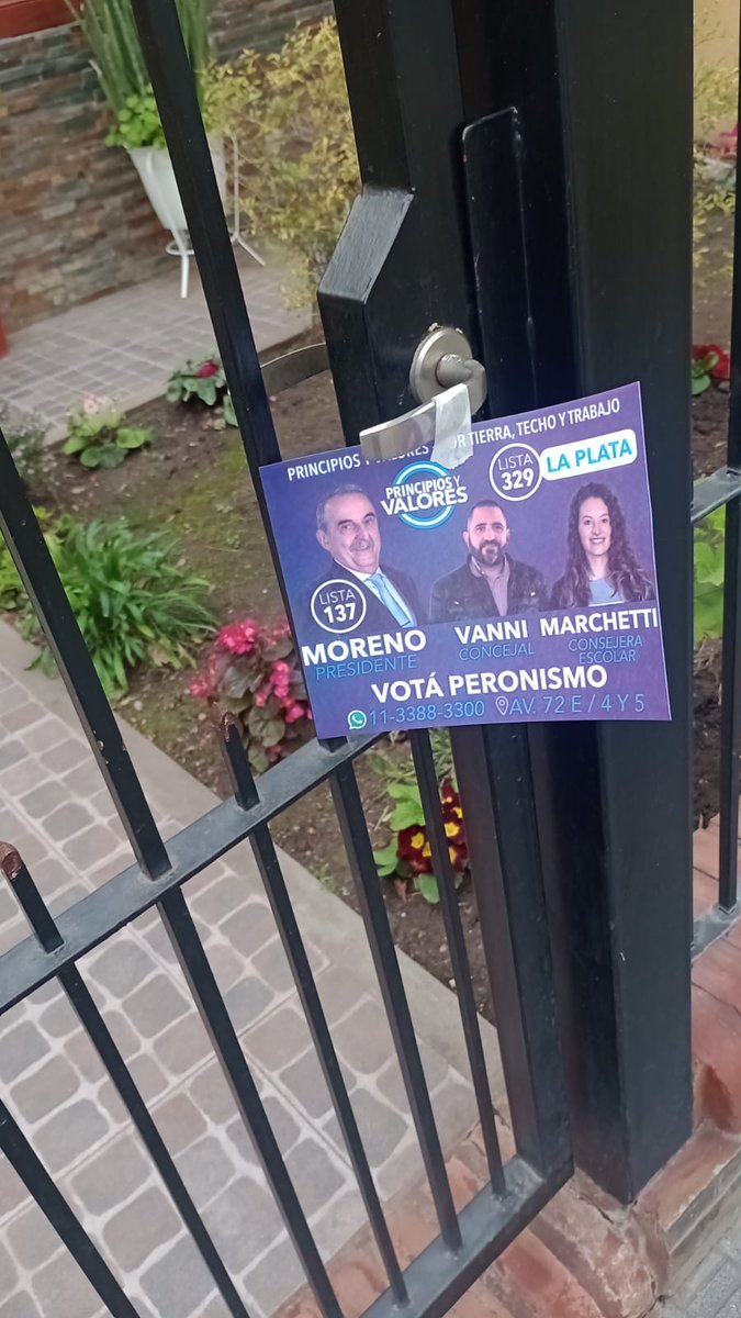 pyvsedelp's tweet photo. ¡VOTÁ PERONISMO DE VERDAD!

Moreno Presidente
Cristina Moreno Diputada Nacional
Tárrago Intendente
Vanni Concejal

🇦🇷¡Sumate a fiscalizar para cuidar los votos del peronismo!🇦🇷

Guillermo Moreno Presidente 2023
Hagamos Argentina grande otra vez
HAGOV
Principios y Valores
PyV https://t.co/zzIflmIB4S