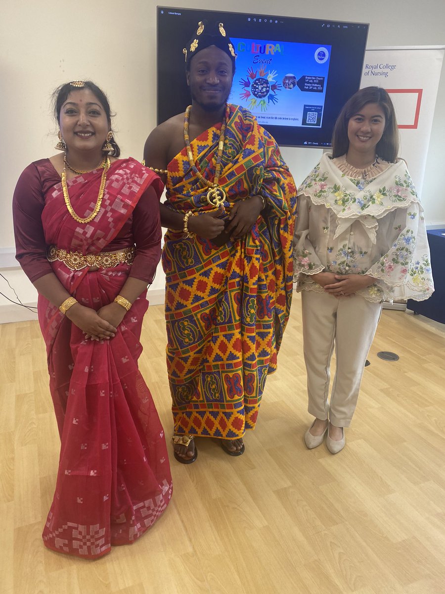 A truly inspiring & uplifting celebration of culture hosted at Weston General Hospital today @uhbwNHS @paulacl65 @joanna_poole 🇬🇭 🇮🇳 🇵🇭 🇳🇬 We are so lucky to have such competent & talented colleagues #StayandThrive @EdCoxNHS @CNOEngland @sue_doheny @LucyMuchina3 @ravmeelu