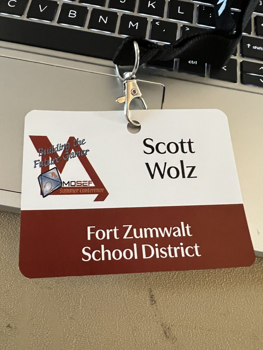 Exciting day at the MOSEF ESports Conference. Hoping to gather a lot of great intel for the upcoming year!!!