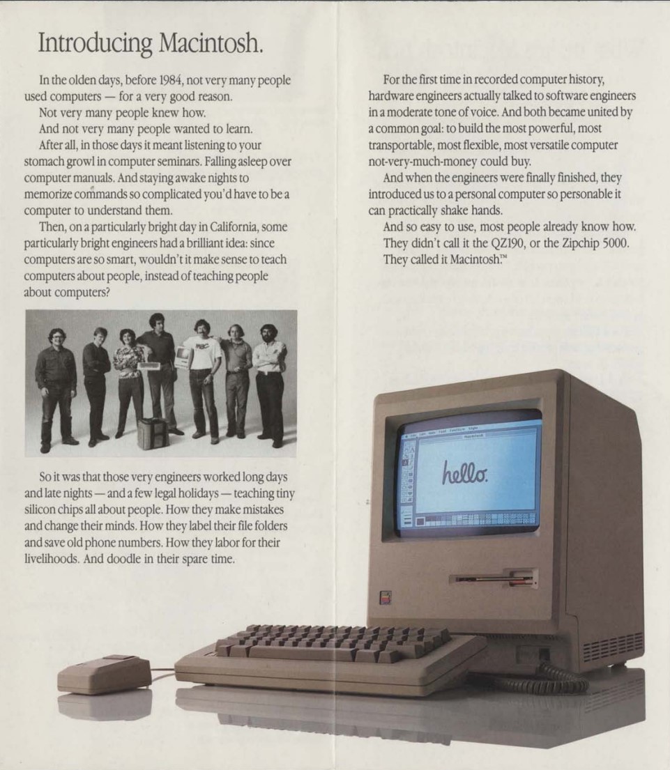 ComputerHistory's tweet photo. At MIT, Joanna Hoffman became friends with the students who hung around Marvin Minsky’s storied artificial intelligence lab, learning from them “by osmosis.” She went on to become a key member of the Macintosh team at Apple. Learn about #WomenInTech. https://t.co/UlvzihgU0H https://t.co/N9Npu5Z4OC