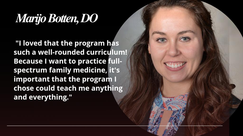 Meet Dr. Marijo Botten - Osteopathic and Scholarship/Quality Lead for our residency.  Stop by booth number 2012 at #AAFPNC
to learn more about why she chose Mankato Family Med! #FMRevolution #Match2024