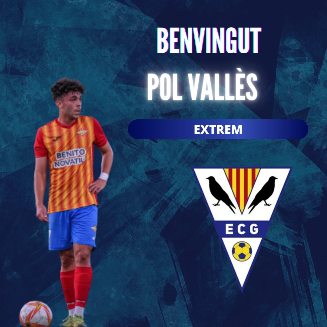 Seguim🖊️

L' extrem Pol Vallès nova incorporació de l'Esport Club Granollers! 💪 Procedent de <a href="/FundacioUETona/">UE Tona</a>, acabant la temporada passada la temporada regular amb el <a href="/FCCardedeu/">FC CARDEDEU</a>. 

Benvingut  a l'Esport Club Granollers Pol⚪️🔵