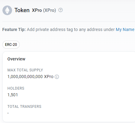 Xpro_erccoin's tweet photo. The holder of $XPro has reached 1500, let’s push it to 2000 together🚀🚀🚀

https://t.co/AAqvDL3PaK https://t.co/9Rqi4aGhcP