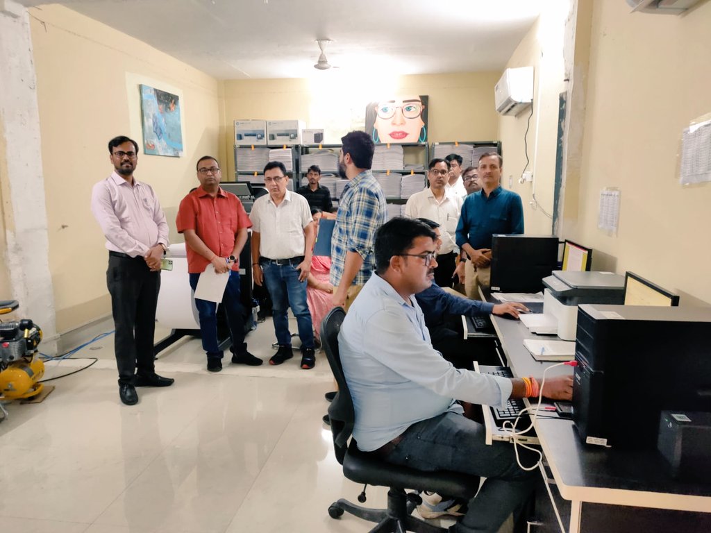 DehradunNiepvd's tweet photo. Some pictures of post installation visit of #NIEPVD officials at Braille Press, DSMNRU, Lucknow on 27.07.23. The press was established with financial support under the #DEPwD Braille Press Project (#SIPDA #Scheme).๐๐
@Drvirendrakum13 @MSJE_AIC
@MSJEGOI @socialpwds @PIB_India https://t.co/SMlcXH9SE4