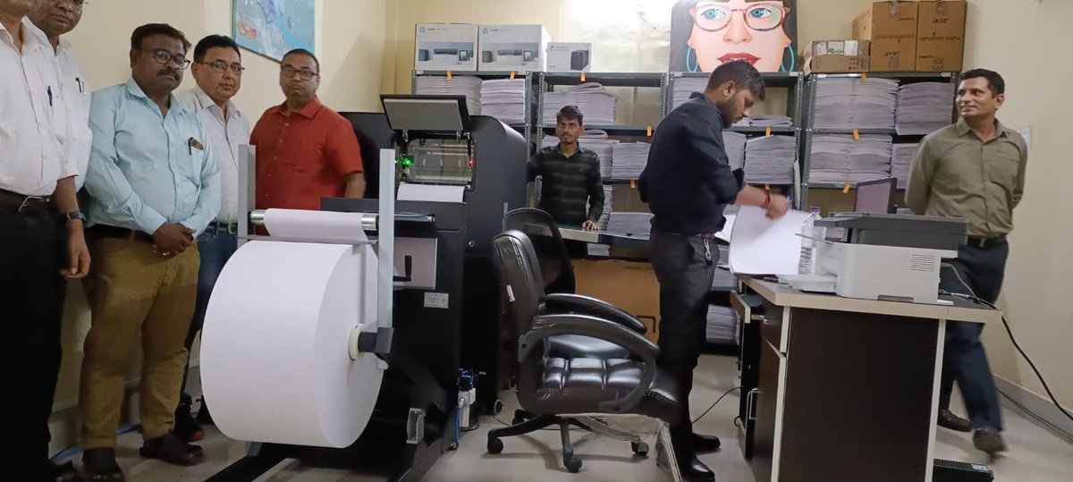 DehradunNiepvd's tweet photo. Some pictures of post installation visit of #NIEPVD officials at Braille Press, DSMNRU, Lucknow on 27.07.23. The press was established with financial support under the #DEPwD Braille Press Project (#SIPDA #Scheme).๐๐
@Drvirendrakum13 @MSJE_AIC
@MSJEGOI @socialpwds @PIB_India https://t.co/SMlcXH9SE4