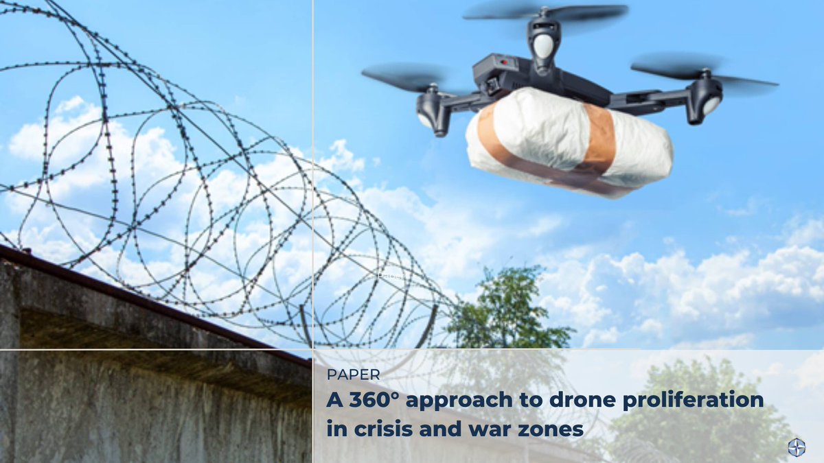 NATOFoundation's tweet image. This paper by #Swan sheds light on the link between kinetic #dualuse technologies, especially drones, &amp;amp; organised criminal groups. Even if deployment may be sporadic &amp;amp; limited to small scale #smuggling operations, the trend is likely to increase ➡ bit.ly/CRS_P