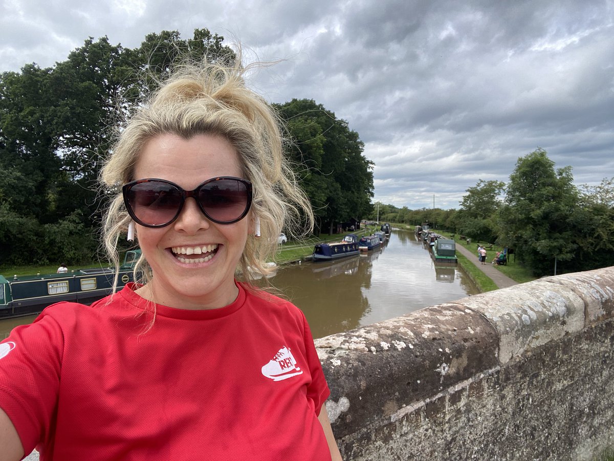 kirstyvale's tweet photo. Buzzing from my first postpartum run! Took it very slow (jog, walk, jog) and listened to my fave playlist. Bliss! #KeeleRunningClub https://t.co/KLnRxMM6kt