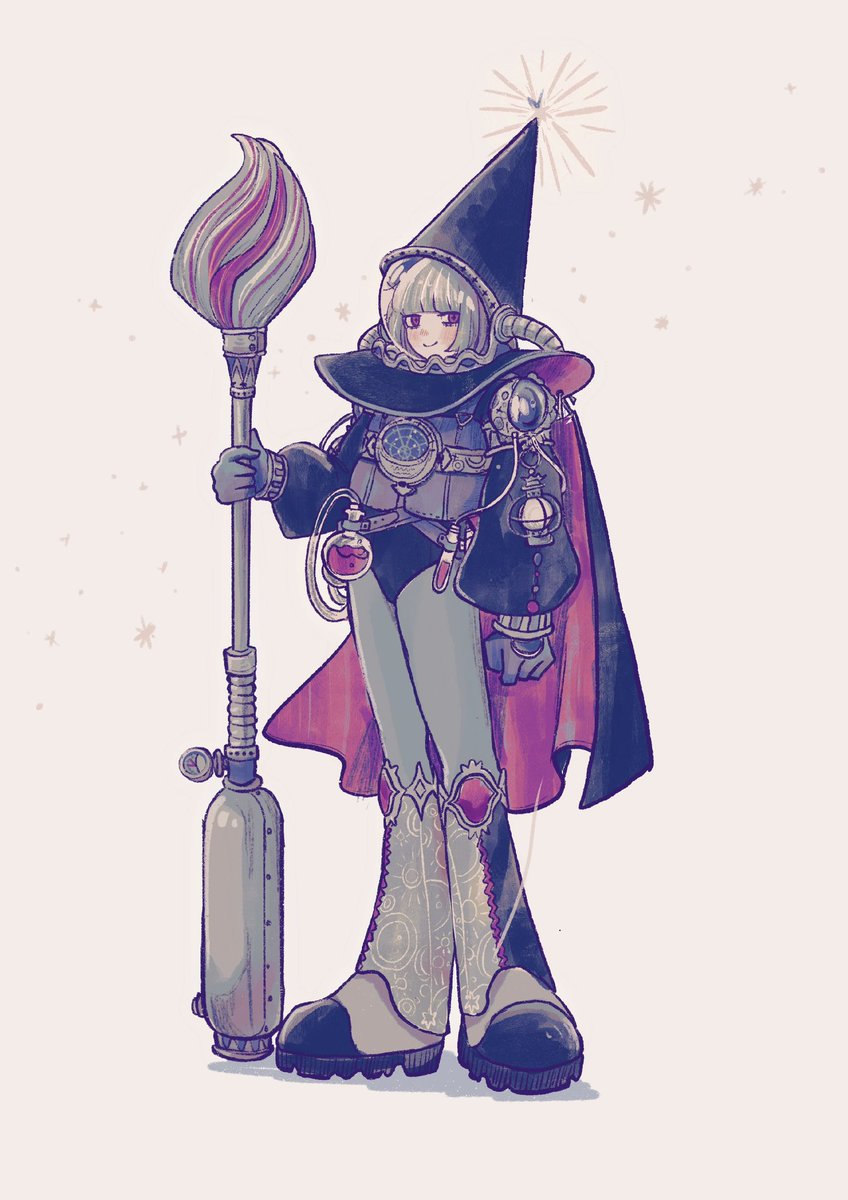 b_107107's tweet photo. 魔女の宇宙服💫 https://t.co/xafWNG7lFu