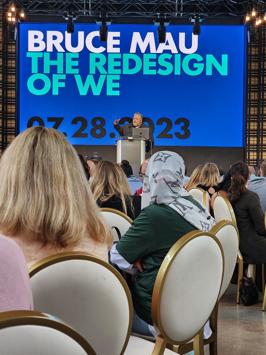 WREDC_Tony's tweet photo. Privileged to join the optimistic group of leaders at #JoySummit in #Cambridge featuring design impresario Bruce Mau. An extraordinary #WaterlooRegion community-building opportunity anchored on design thinking to help address our biggest challenges. Inventing the future (we are)! https://t.co/bE4Noly1se