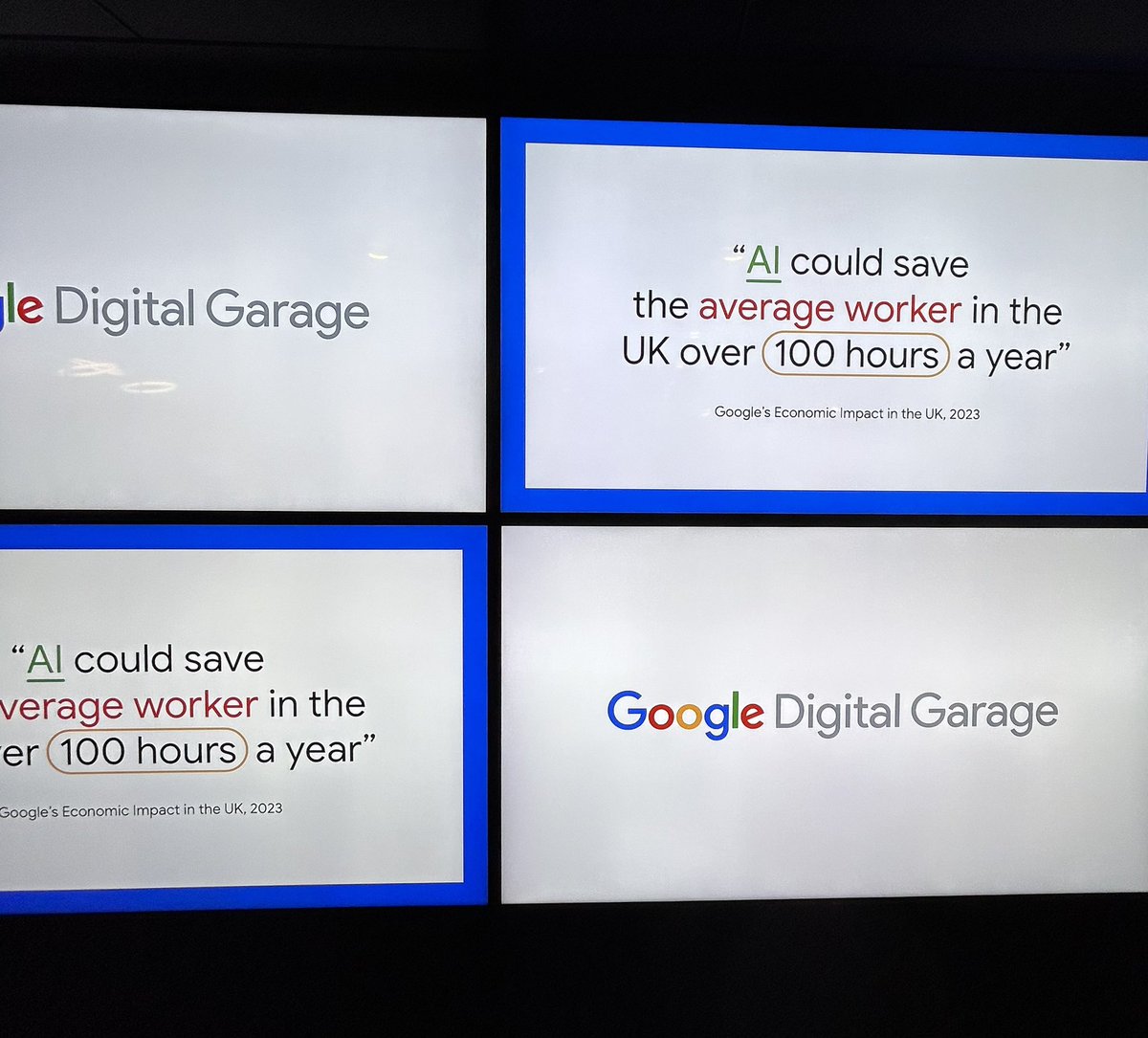 We had a great time at the Google Digital Garage AI event yesterday, discovering how businesses can implement ‘Bard’ into their work day and safe 100 hours of work a year! 

Well done @GoogleUK for a fantastic day!👏🚀 

#AIforbusiness #Googledigitalgarage