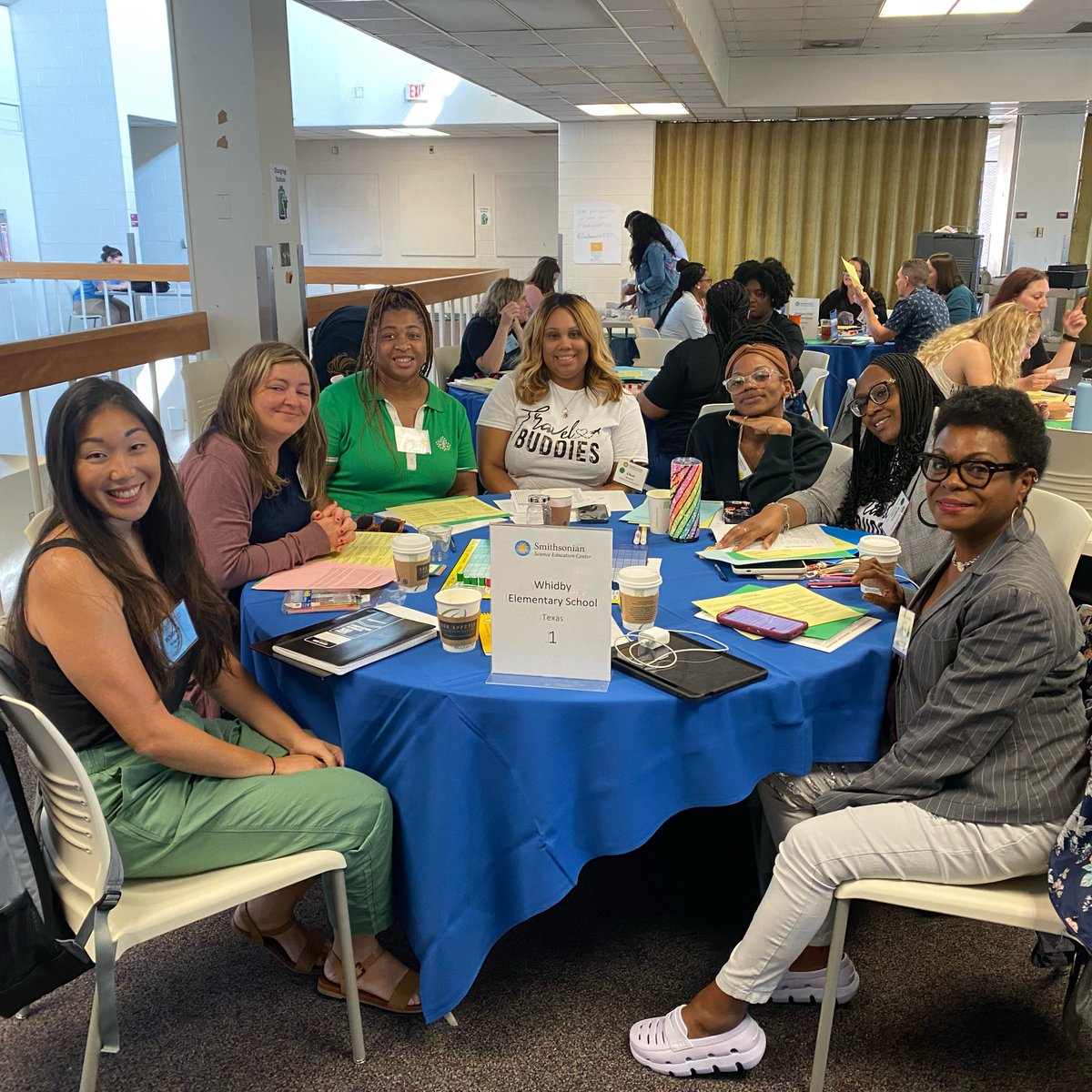 SmithsonianScie's tweet photo. Thank you to the 100+ education leaders who convened at our #ZeroBarriersInSTEM Summit this week, creating actionable plans to make STEM education more accessible and inclusive for students with disabilities. Your work will improve lives, communities &amp; K-12 education for all.💙 https://t.co/Izzx7lC1Ad