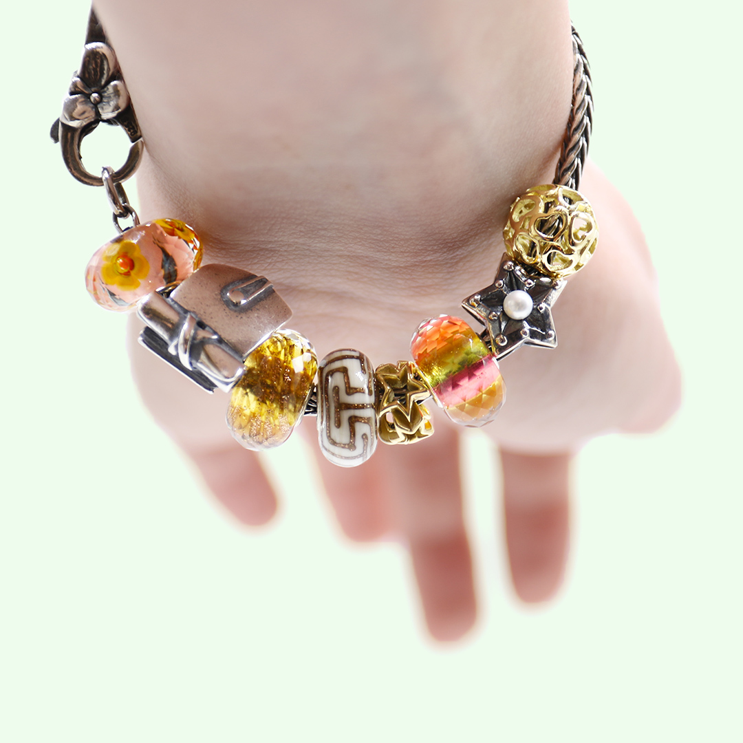 Adorn yourself in timeless elegance ✨💎 Embrace the exquisite beauty of our handcrafted jewels, designed to capture hearts and inspire enchantment. #trollbeadsofficial #sterlingsilver #everystoryhasabead #gemstones #glass #danish #jewellery #summercollection #reflections