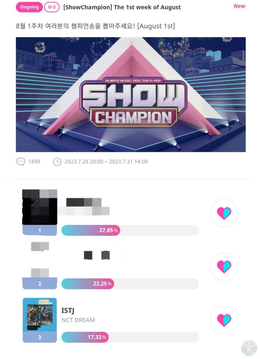 NCTDreamINA's tweet photo. Kita punya NEW VOTE /dreamies nih di apk Ichamp sampe tanggal 31 Juli, pas banget setiap akhir bulan chamsim 💙 ke reset juga btw. Semangat yaa🫶🏻 https://t.co/EXpb5XMSw9
