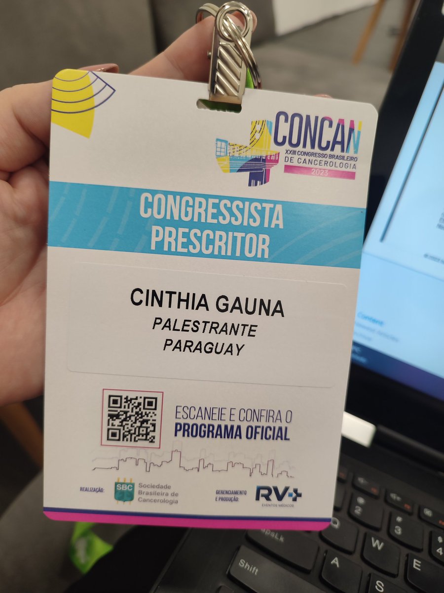 cinthiavgauna's tweet photo. #CONCAN XXIII Congreso Brasilero de Cancerología 🩺🧬💉🇵🇾 https://t.co/QmKQGsQ4Al
