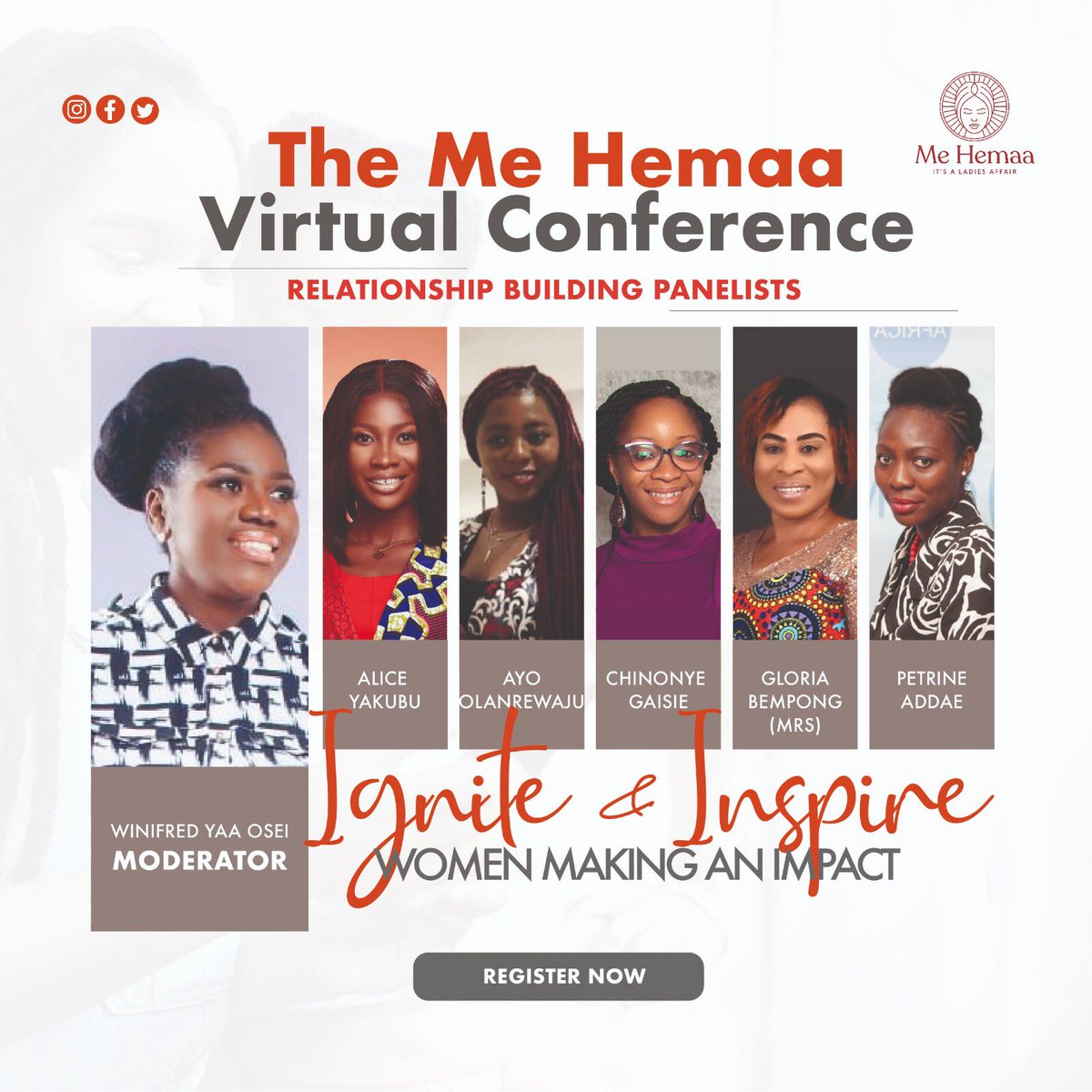 theAliceYakubu's tweet photo. It's an honor to be recognized as a woman making an impact 🤲🏽🤌🏽
I Will be speaking on relationship building and the theme is Ignite and Inspire ✊🏽
Me Hemaa to the world🤩
#INVOLVEHER https://t.co/ympGT2BeGL