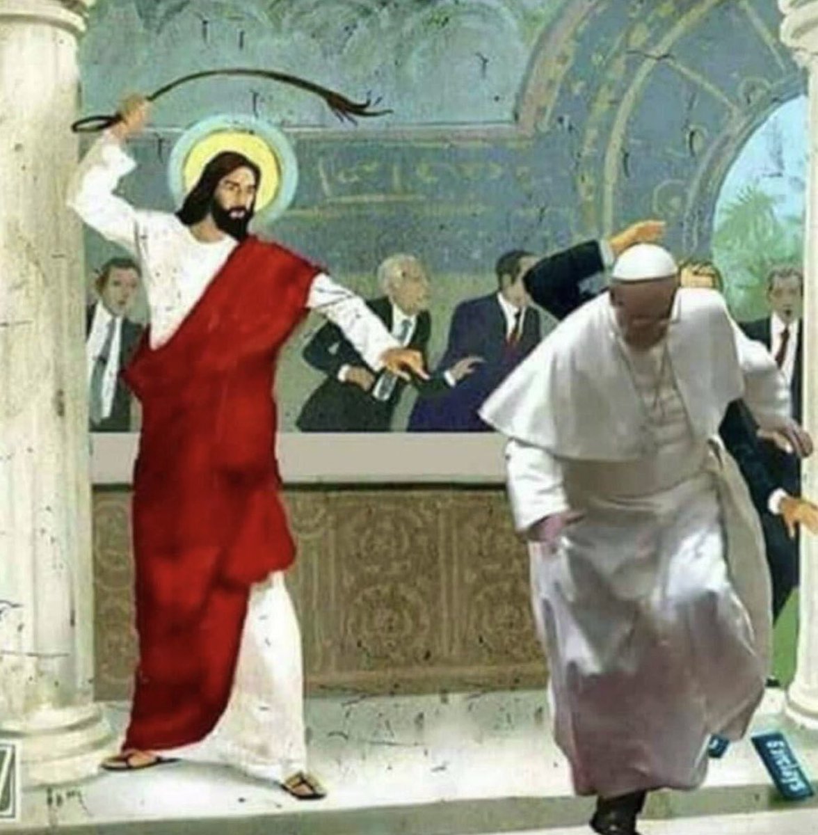 kdlmama's tweet photo. @iluminatibot Child trafficking has been a lucrative business. 

Did you know the Vatican holds the world’s largest bank and they are not accountable to anyone? 
No oversight. 
And they do NOT loan money. 👀endless amounts of untraceable money to do whatever they want with. https://t.co/whauRoZ46U