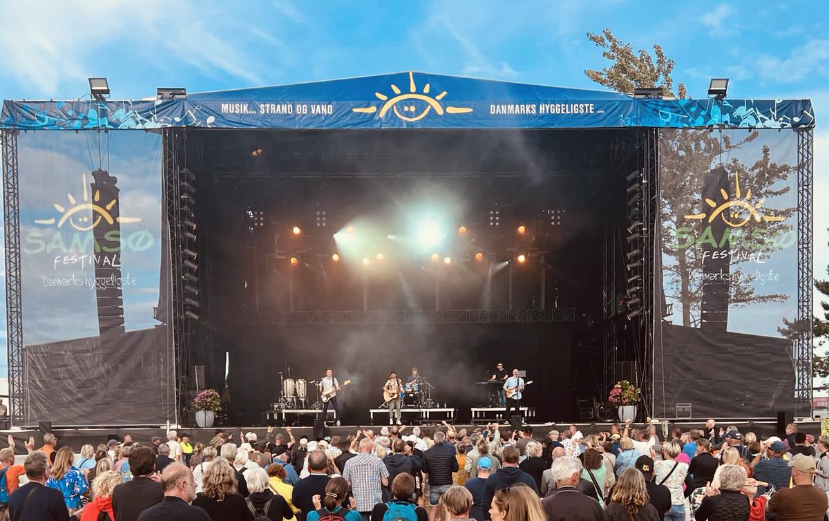 Incredibly honoured to be part of Denmark’s World Famous Samsø festival last week! Thank you for having us!! #50yearsofrunrig