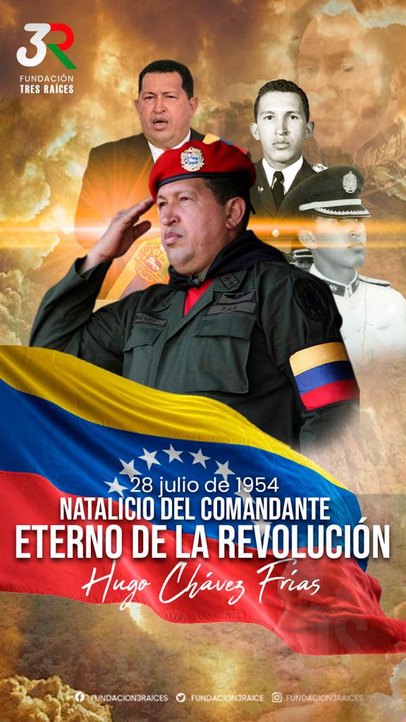 #AmigoComandante en tu Natalicio te llevamos en la conciencia del deber social con un horizonte llenos de esperanzas y  rodilla en tierra junto <a href="/NicolasMaduro/">Nicolás Maduro</a> con la mirada firme en Nuestra Venezuela Potencia Gracias Chavez por tanto.. <a href="/HectoRodriguez/">Héctor Rodríguez C.</a> <a href="/cberbeci1/">cberbeci</a> <a href="/dcabellor/">Diosdado Cabello R</a>