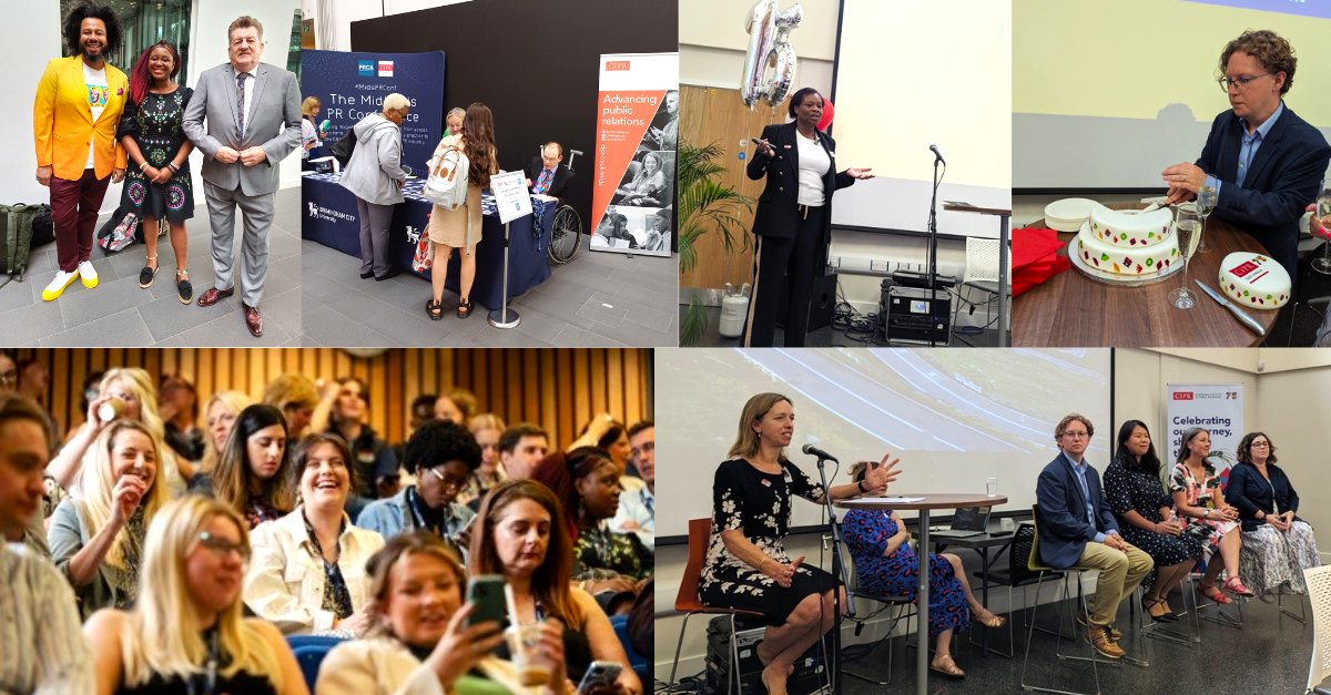 SteveShepSmith's tweet photo. I travelled to Stowmarket for the @CIPR_EastAnglia conference and 75th anniversary gathering. Meanwhile @CIPR_Midlands hosted their conference with talks on AI, TikTok and Brand Thinking. Congratulations to all involved. #CIPREAConf23 #GrowingPRintheMidlands https://t.co/J8eS9p99M7