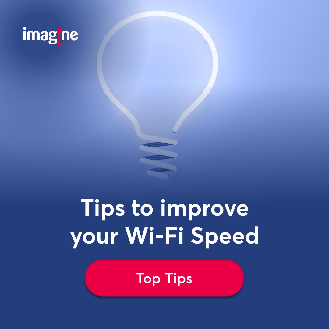 Struggle to improve the Wi-Fi in your home? 

Check out our tips below 👇

imagine.ie/speed-up-your-…