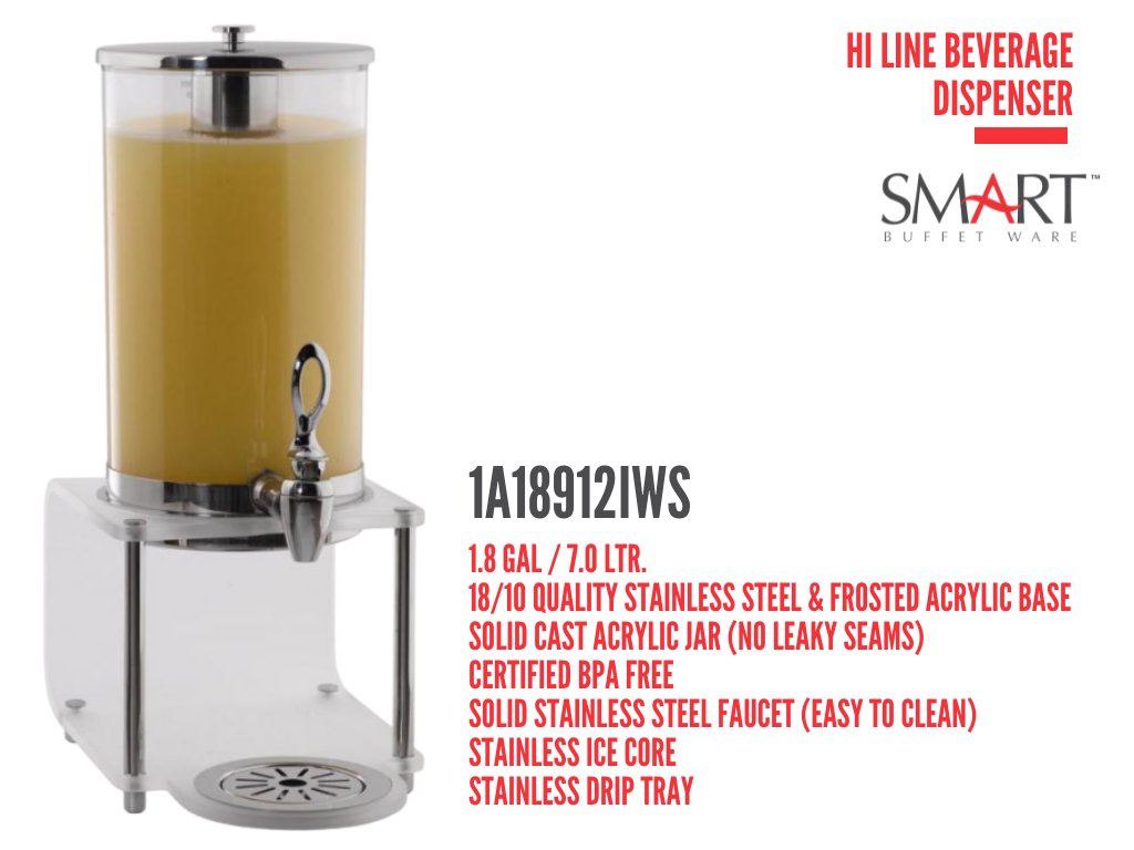 SMARTBuffetWare's tweet image. 💡 Product Spotlight Learn more at smartbuffetware.com or give us a call! 877-463-3388 
.
#smartbuffetware #smartbuffet #choosesmart #productspotlight #hospitality #foodservice #buffet #catering #events