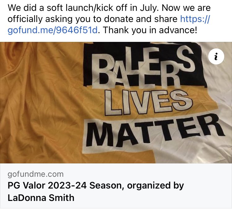 We did a soft launch/kick off in July. Now we are officially asking you to donate and share gofund.me/9646f51d. Thank you in advance!