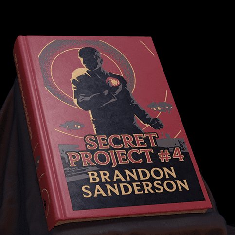 Projeto secreto de Brandon Sanderson ganha data