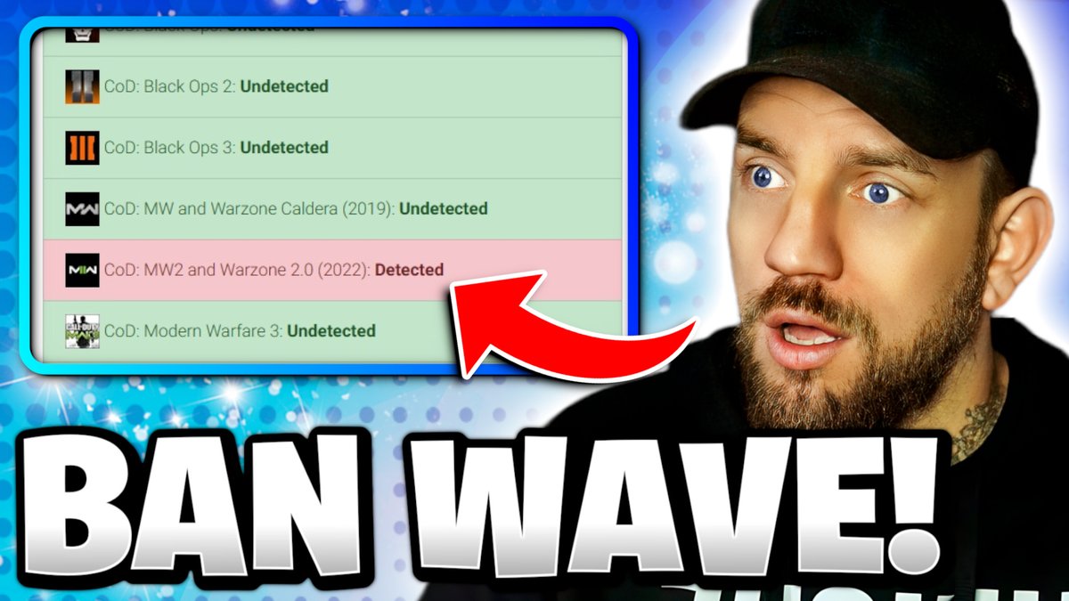 BBBGAMINGNEWS's tweet photo. 🚨BAN WAVE INCOMING!🚨

Some of the largest cheat providers (&amp; some extremely private cheats) have been detected today! 

Full story here - https://t.co/zLoZySSIpD https://t.co/pkz3yAQZwo