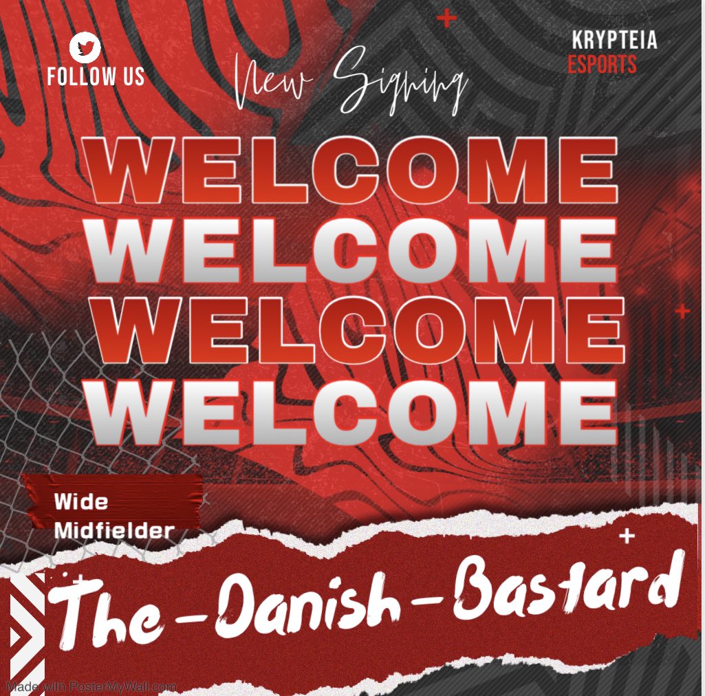 NEW SIGNING🚨🚨

Signing number two! We welcome The-Danish-Bastard into our first team squad after coming in last minute for us last night he impressed the management team. Welcome The-Danish-Bastard