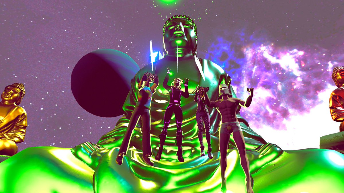 OMGULTRA1's tweet photo. Always amazing times with great friends expanding our consciousness on The Somnium Show! 
@OLYsounds @Nixoletrc @RDub111 @UltraLord19 
Awesome picture brought to you by @OLYsounds 

Creation and love through @oasismetagames 
Only on @SomniumSpace https://t.co/VsSSz7EyUf