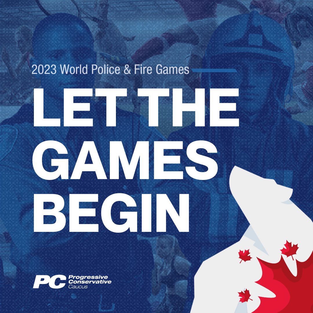 Manitoba PC Caucus (@mbpccaucus) on Twitter photo Our PC team joins Manitobans in cheering on law enforcement, firefighters, and police officers representing our province at the <a href="/WPFG2023/">World Police & Fire Games Winnipeg 2023</a> 🐻❄️🍁👨🚒👮♀️
We’re also happy to welcome participants from around the world to friendly #Manitoba! Our PC team joins Manitobans in cheering on law enforcement, firefighters, and police officers representing our province at the <a href="/WPFG2023/">World Police & Fire Games Winnipeg 2023</a> 🐻❄️🍁👨🚒👮♀️
We’re also happy to welcome participants from around the world to friendly #Manitoba!
