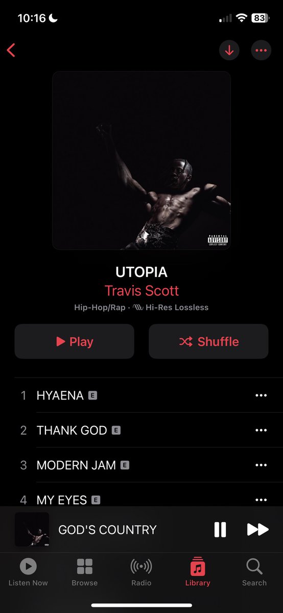 VengeanceTweets's tweet photo. First impressions?? Drop your favorite song so far! #Utopia #TravisScott #GodsCountry #TopiaTwins #SKITZO https://t.co/uMOcDe2pHo