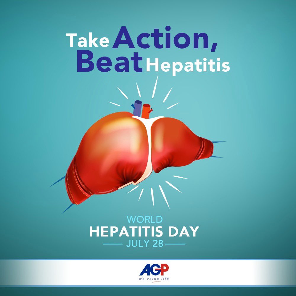 agp_limited's tweet photo. #HepCantWait, Join us in
commemorating hepatitis day.
Together, let’s work towards a hepatitis-free future!
#HepatitisDay #WeCantWait #28thJuly
#AGPLimited #OBSAGP #Aspin https://t.co/dMA5vQD1ha