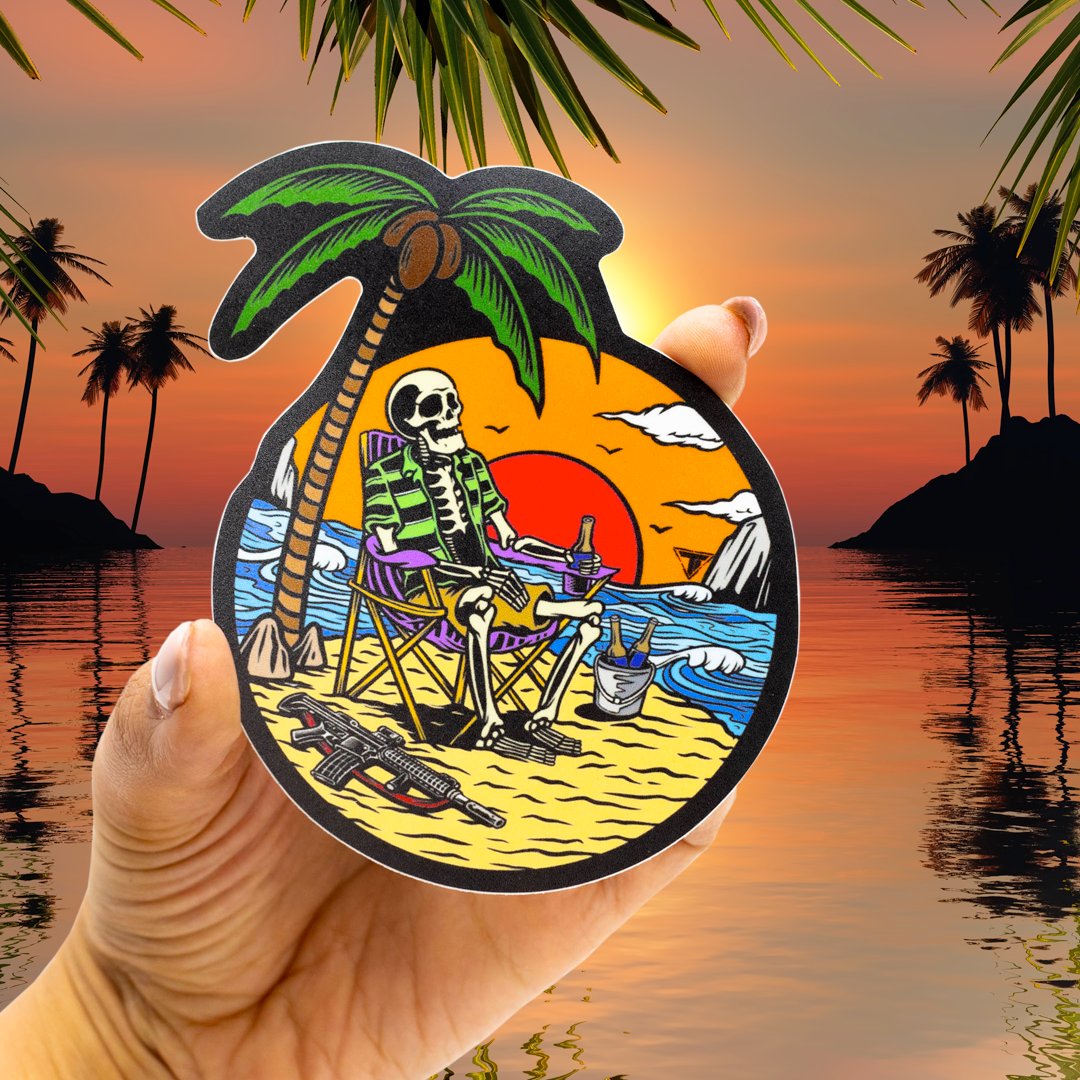 thestickybrand's tweet image. Our mood knowing it's Friday! 😎☀️

#customstickers #customizablestickers #brandstickers #stickerart